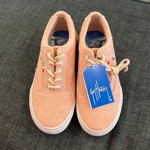 NWT Guy Harvey coral tennis shoes - 7.5